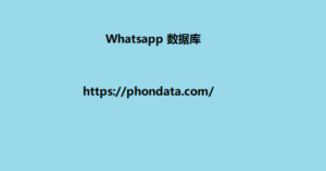 Whatsapp 数据库